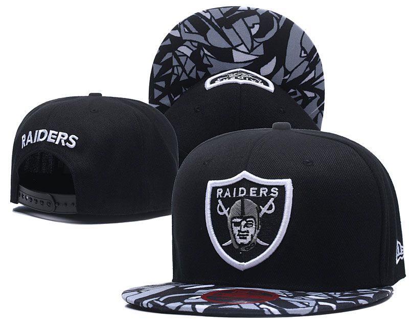 NFL Oakland Raiders Snapback hat LTMY4